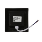 Светильник фасадный «Сити», FSD-055, 5 Вт, 3000К, квадрат, IP65, 220 В, пластик, черный - фото 25499958