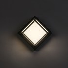 Светильник фасадный «Сити», FSD-036, 10 Вт, 4000К, квадрат, IP65, 220 В, пластик, черный 10084245 - фото 16510067