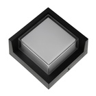 Светильник фасадный «Сити», FSD-036, 10 Вт, 4000К, квадрат, IP65, 220 В, пластик, черный 10084245 - фото 16540372