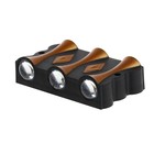 Светильник фасадный «Глосс», 6 Вт, 3000К, 3 луча, IP65, 220 В, пластиковый корпус, чёрный, свечение тёплое белое - Фото 7