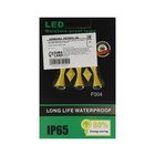 Светильник фасадный «Глосс», 6 Вт, 3000К, 3 луча, IP65, 220 В, пластиковый корпус, чёрный, свечение тёплое белое - Фото 14