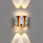 Светильник фасадный «Элегант», 4 Вт, 3000К, 2 луча, IP65, 220 В, пластиковый корпус, белый, свечение тёплое белое - Фото 3