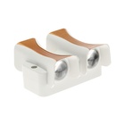 Светильник фасадный «Элегант», 4 Вт, 3000К, 2 луча, IP65, 220 В, пластиковый корпус, белый, свечение тёплое белое - Фото 6