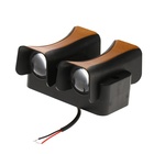 Светильник фасадный «Элегант», 4 Вт, 3000К, 2 луча, IP65, 220 В, пластиковый корпус, чёрный, свечение тёплое белое - Фото 8