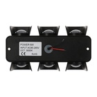 Светильник фасадный «Элегант», 6 Вт, 3000К, 3 луча, IP65, 220 В, пластиковый корпус, чёрный, свечение тёплое белое - Фото 9