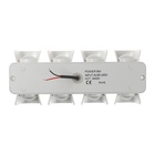 Светильник фасадный «Элегант», 8 Вт, 3000К, 4 луча, IP65, 220 В, пластиковый корпус, белый, свечение тёплое белое - Фото 9