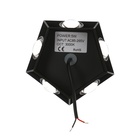 Светильник фасадный «Искра», 5 Вт, 3000К, 5 лучей, IP65, 220 В, пластиковый корпус, чёрный, свечение тёплое белое - Фото 8