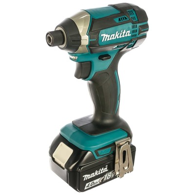 Дрель-шуруповерт Makita DTd152RME, ударная, 18 В, 2×4 Ач, Li-ion, 3500 об/м, 165 Нм, кейс
