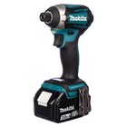 Дрель-шуруповерт Makita DTD154RFE, ударная, б/щет, 18 В, 2х3 Ач, 1100/2100/3600 об/м, кейс   1073247 10732475 - фото 3871536