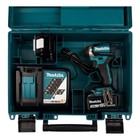 Дрель-шуруповерт Makita DTd154RFE, ударная, б/щет, 18 В, 2×3 Ач, 1100/2100/3600 об/м, кейс - Фото 5