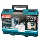 Дрель-шуруповерт Makita DTd154RFE, ударная, б/щет, 18 В, 2×3 Ач, 1100/2100/3600 об/м, кейс - Фото 6