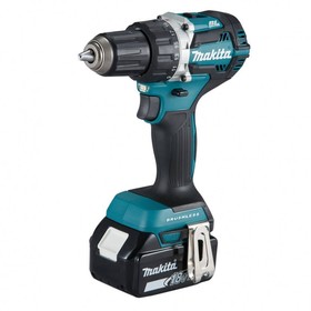 Дрель-шуруповерт Makita DDF484RT, б/щет, 18 В, 5 Ач, 500/2000 об/мин, 54/30 Нм, кейс 10733593