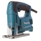 Лобзик Makita 4329, 450 Вт, 500-3100 ход/мин, ход 18 мм, рез 65 мм, алюминиевая подошва - Фото 1