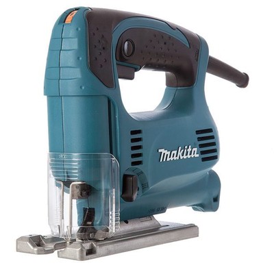 Лобзик Makita 4329, 450 Вт, 500-3100 ход/мин, ход 18 мм, рез 65 мм, алюминиевая подошва