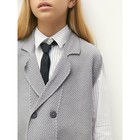 Жилет вязаный детский Amarobaby Pure Love School Vest, рост 146 см, цвет серый - Фото 15