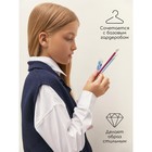 Жилет вязаный детский Amarobaby Pure Love School Vest, рост 140 см, цвет синий - Фото 5