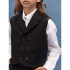 Жилет детский Amarobaby Study Smart, рост 146 см, цвет чёрный - Фото 8