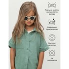 Костюм муслиновый детский Amarobaby Easy, рост 110 см, цвет мятный - фото 27821590