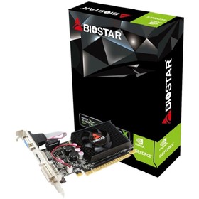 Видеокарта Biostar PCI-E G210-1GB D3 LP NVIDIA GeForce 210 1Gb 64bit DDR3 589/1333 DVIx1 HD   107349