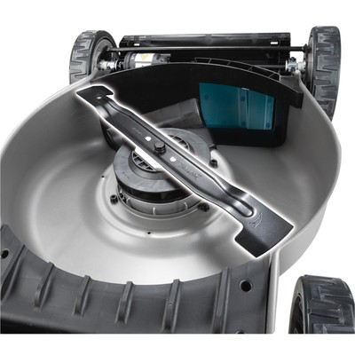 Газонокосилка аккумуляторная Makita LM002GZ, 40 В, шир./выс. 530/20-100 мм, 70 л, БЕЗ АКБ/ЗУ