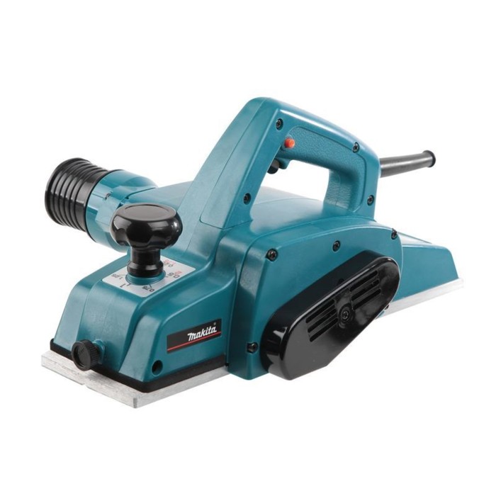 Рубанок электрический Makita 1911B, 840 Вт, 16000 об/мин, ширина 110 мм, глубина 3.5 мм - Фото 1