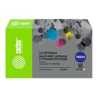 Картридж струйный Cactus CS-EPT6034, жёлтый пигментный, 220 мл, для Epson Stylus PRO 7880/9880 10740936 - фото 10069203