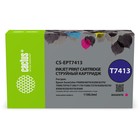 Картридж струйный Cactus CS-EPT7413 T7413 пурпурный (1100мл) для Epson SureColor SC-F6000/6   107409 - Фото 1