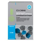 Картридж струйный Cactus CS-C4846 №80 голубой (400мл) для HP DJ 1050C/1055CM/1000 10740968 - фото 313131982