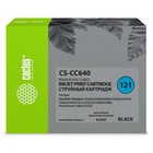 Картридж струйный Cactus CS-CC640 №121 черный (6мл) для HP DJ D1663/D2563/D2663/D5563/F2423   107409 10740985 - фото 313131996