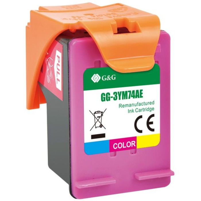 Картридж струйный G&G GG-3YM74AE 653 многоцветный (18мл) для HP DeskJet Plus Ink Advantage   1074102 - фото 51642368