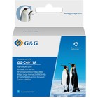 Картридж струйный G&G GG-C4911A № 82 голубой (72мл) для HP DJ 500/800C - фото 51642378