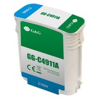 Картридж струйный G&G GG-C4911A № 82 голубой (72мл) для HP DJ 500/800C - Фото 2