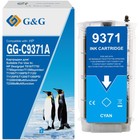 Картридж струйный G&G GG-C9371A голубой (130мл) для HP HP Designjet T610, T770, T790eprinte   107410 - фото 51642385