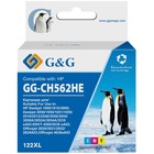 Картридж струйный G&G GG-CH562HE 122 многоцветный (18мл) для HP DJ 1050A/2050A/3000 10741051 - фото 313132036