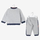 Комплект для мальчика "Гольф-кар": кофта, брюки, рост 68-74 см (6-9 мес.), цвет микс 9199ND1308 - Фото 3