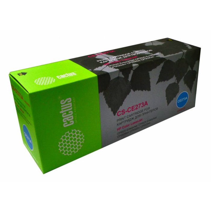 Картридж лазерный Cactus CS-CE273A, пурпурный, 15000 стр, для HP LJ Ent CP5525