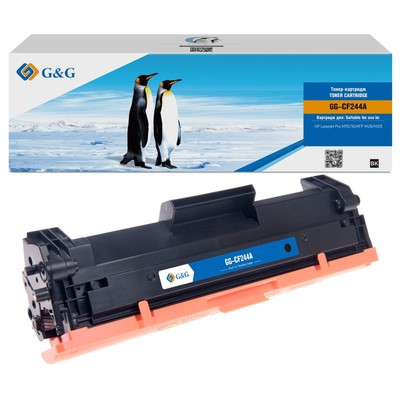 Картридж лазерный G&G GG-CF244A черный (1000стр.) для HP LaserJet Pro M15/16;MFP M28/M29