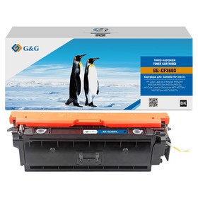 Картридж лазерный G&G GG-CF360X черный (12500стр.) для HP CLJ M553N/M553DN/M553X/M577C/M577   107412 10741292