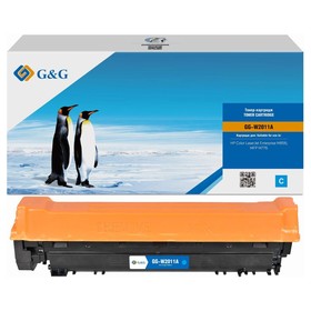 Картридж лазерный G&G GG-W2011A W2011A(659A) голубой (13000стр.) для HP CLJ Ent M856/MFP M7   107413