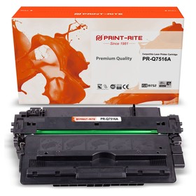 Картридж лазерный Print-Rite PR-Q7516A TFH415BPU1J черный (12000стр.) для HP LJ 5200/5200N/   107413