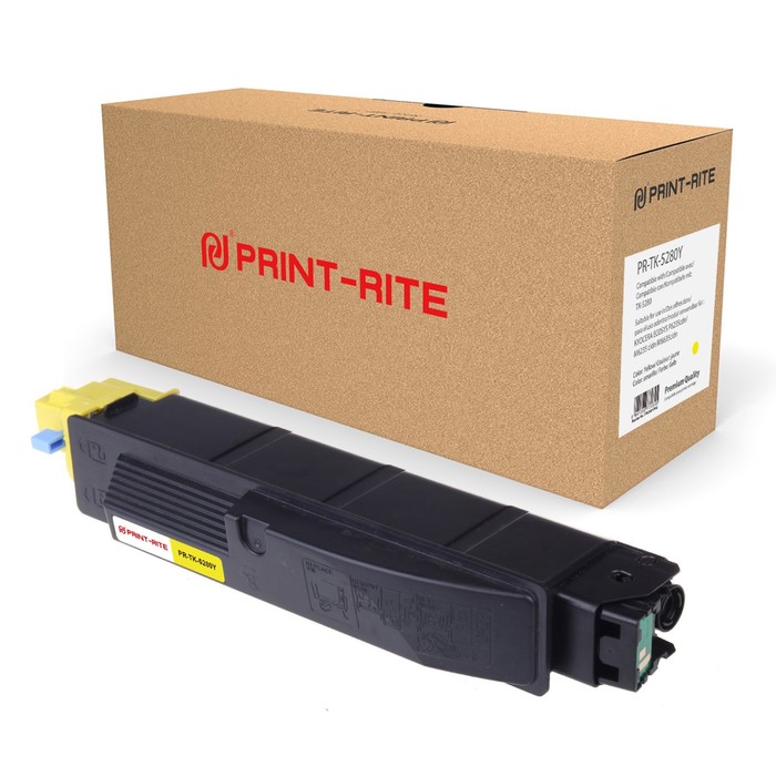 Картридж лазерный Print-Rite TFKAN1YPRJ PR-TK-5280Y TK-5280Y желтый (11000стр.) для Kyocera   107414 - фото 51643285