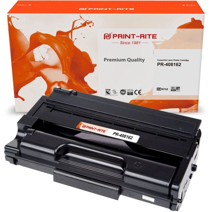 Картридж лазерный Print-Rite TFR724BPU1J PR-408162 408162 черный (6400стр.) для Ricoh Afici   107416 - фото 51643378