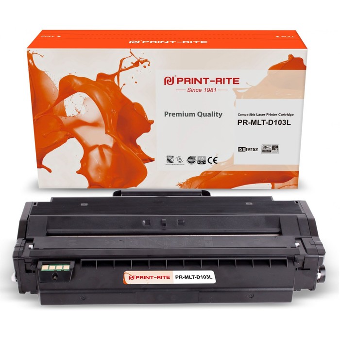 Картридж лазерный Print-Rite TFSFCTBPU1J PR-MLT-D103L MLT-D103L черный (2500стр.) для Samsu   107416 - фото 51643413