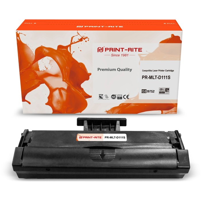 Картридж лазерный Print-Rite TFSFD9BPU1J PR-MLT-D111S MLT-D111S черный (1000стр.) для Samsu   107416 - фото 51643415