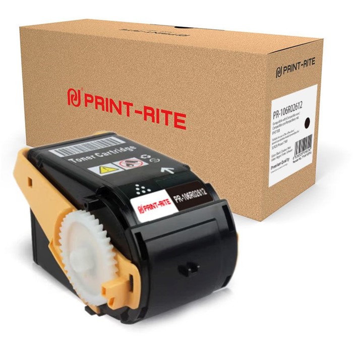 Картридж лазерный Print-Rite TFXAFVBPRJ PR-106R02612 106R02612 черный (5000стр.) для Xerox   1074179 - Фото 1