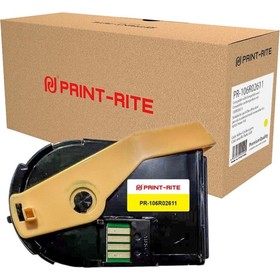 Картридж лазерный Print-Rite TFXAFYYPRA PR-106R02611 106R02611 желтый набор двойная упак. (   107417