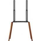 Подставка для телевизора Cactus CS-ST3644BKWN черный/орех 43"-65" макс.40кг напольный - фото 51643598