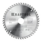 Диск пильный KRAFTOOL Precision, 200 х 32 мм, по дереву, 48 зубьев 10742697 - фото 3869677