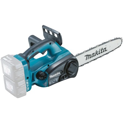 Пила цепная аккумуляторная Makita DUC302Z, 36 В, 2×18 В, шина 30 см, шаг 3/8", БЕЗ АКБ/ЗУ
