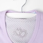 Комплект для девочки "Сердца из страз": кофта с атласной лентой, легинсы, рост 74-80 см (9-12 мес.), цвет микс 9001NC1698 - Фото 2